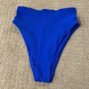 Aerie high cut cheeky bathing suit bottoms size small